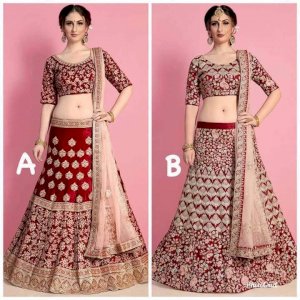 ইন্ডিয়ান পার্টি ড্রেস কালেকশন  এমব্রয়ডারি ওয়েটলেস পার্টি ড্রেস 