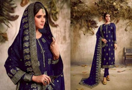 ইন্ডিয়ান পার্টি ড্রেস কালেকশন  এমব্রয়ডারি ওয়েটলেস পার্টি ড্রেস 