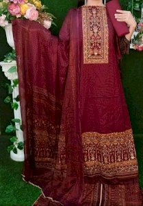 ইন্ডিয়ান কটন collection থ্রী পিচ