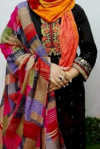 indian cotton three pice