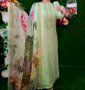 indian cotton three pice