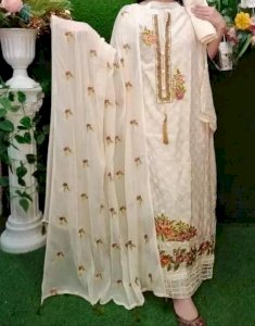 indian cotton three pice