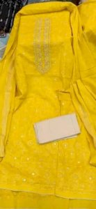 indian cotton three pice