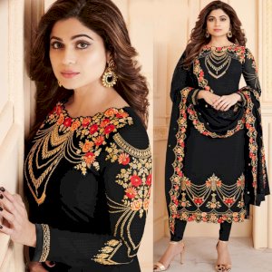 Exclusive Fashionable Stylish and Comfortable High Quality INDIAN Georgette Three Piece