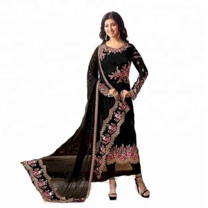 GLOSSY SIMAR GEORGETTE LONG SUITS