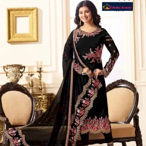 GLOSSY SIMAR GEORGETTE LONG SUITS