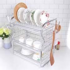 Stainless steel 3 lair dish rack-2603
