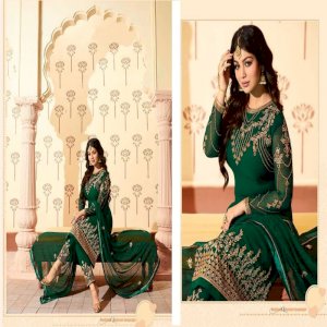 Green Georgette Original Ayesha Takia Salwar Kameez