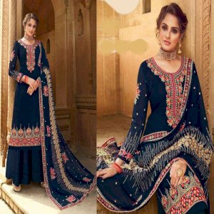 Unstitched Aamyra Designer Jasmine Embroidery Work Salwar Kameez
