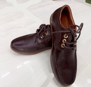 100% Leather Casual Loafer for Men