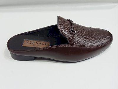 100% Leather Half Loafer Shoe For Men