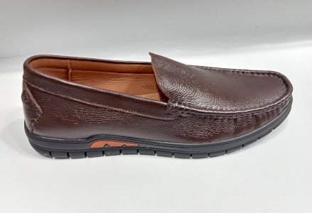 100% Leather Casual Loafer for Men
