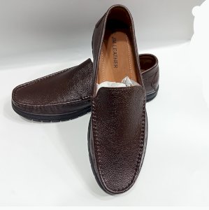 100% Leather Casual Loafer for Men