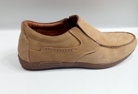 100% Leather Casual Loafer for Men