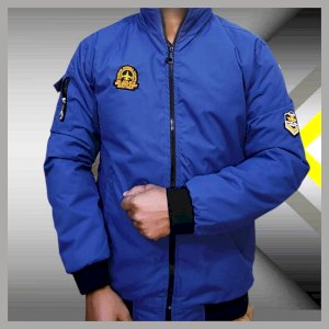 কোরিয়ান মাইক্রো  ফেব্রিক্স জ্যাকেট Blue
