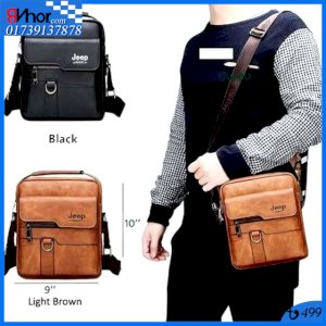 China PU Leather Jeep Messenger Bag