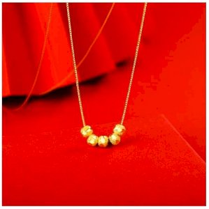 Gold plated necklace