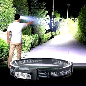 USB Rechargeable LED Headlamp 