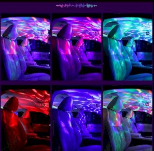 LED Atmosphere Lamp Car Voice Control Atmosphere Light