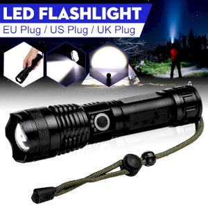 USB  LED Flashlight Torch Light