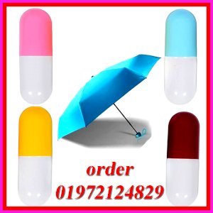 Capsule Umbrella Compact & Portable 