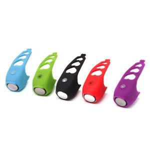 BIKIGHT Silicone Cycling Alarm Bell 120dB Electric Horn Waterproof Electric Handlebar Bike Bell