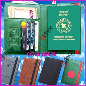 Passport Cover Wallet Cards Holder