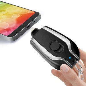 Mini Keychain Power Bank Portable Emergency Phone Charger
