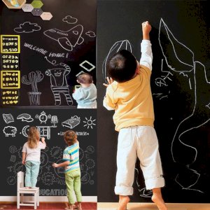 Black Board Chalkboard Sticker for Kids Room, Offices, Restaurant