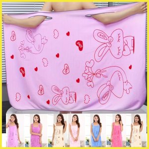 Quick Dry Home Textile Towel Women Robes Bath Wearable Towel Dress Womens Lady Fast Drying Beach Spa Magical Nightwear