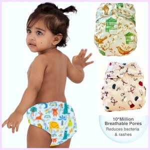 Reusable Adjustable Diapers 3 pcs 