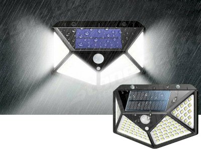 100 LED Solar Sensor Motion Light