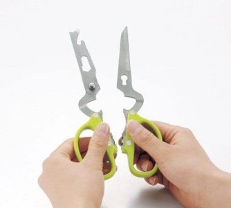10-in-1 Multi-purpose Stainless Steel Kitchen Scissors