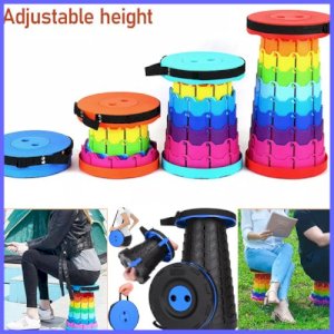 Telescopic Folding Stool